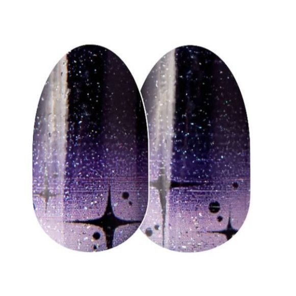 Color Street “Cosmic Karma” – Starry Purple Ombre (NIB) - Picture 6 of 8